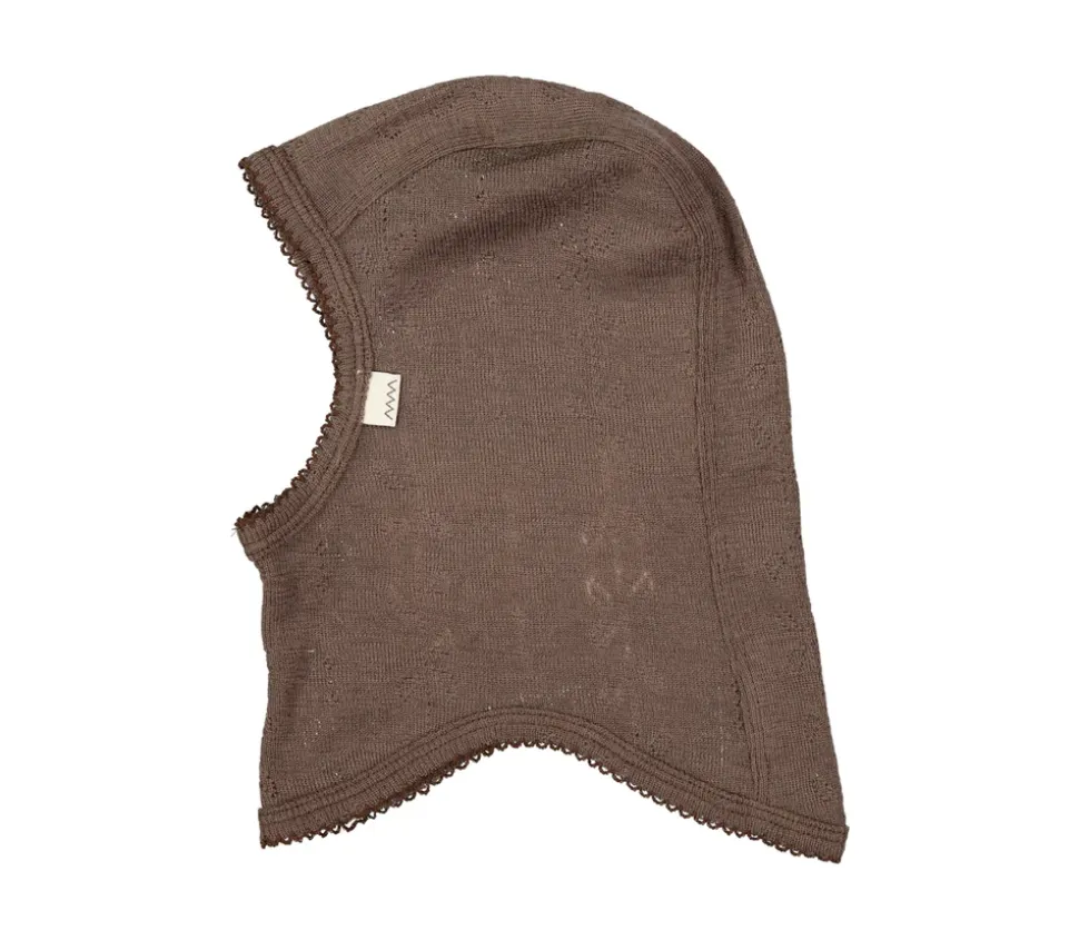 Balaclava, Wool Pointelle Hat