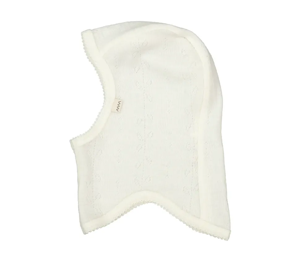 Balaclava, Wool Pointelle Hat