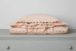 Bed Linen Scallop Baby, Bed Linen