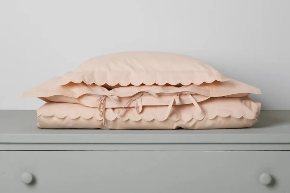 Bed Linen Scallop Baby, Bed Linen