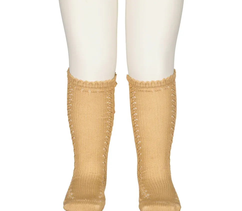 Knee Socks Pointelle, Socks