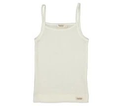 Strap Vest, Wool Pointelle Vest Top