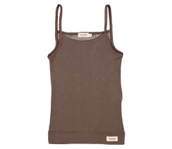 Strap Vest, Wool Pointelle Vest Top