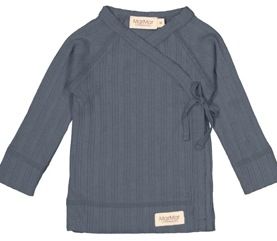 Tut Wrap Ls, Blouse