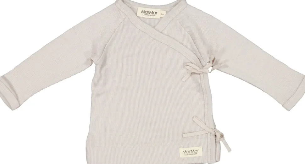 Tut Wrap Ls, Wool Rib Blouse